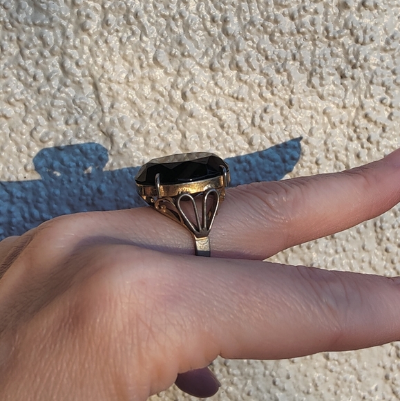 Vintage handcrafted statement ring - Picture 8 of 8